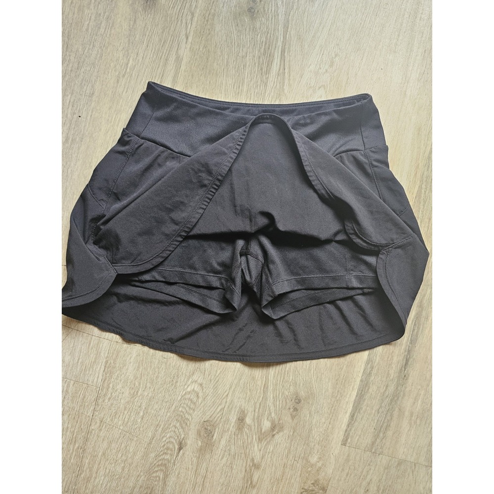 Zella Womens Size XS Black Skort Tennis Athletic Skirt - Picture 2 of 6